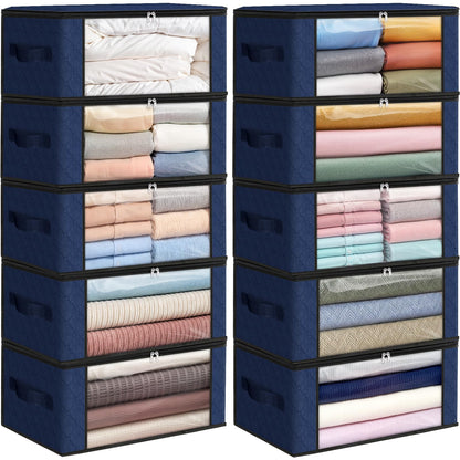 Foldable Clothes Storage Bags for Bedroom Organization