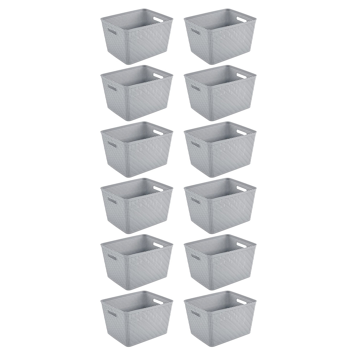 Plastic Storage Baskets, Home Organization Bins