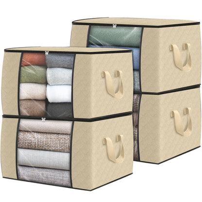Foldable Clothes Storage Bags for Bedroom Organization