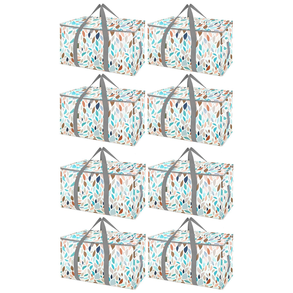 Clear Oversized Storage Bags with Reinforced Handles for Moving