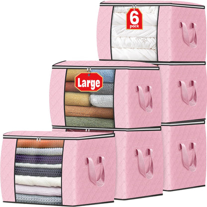 Foldable Clothes Storage Bags for Bedroom Organization
