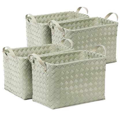 Handwoven Laundry Basket, Large Wicker Storage Hamper