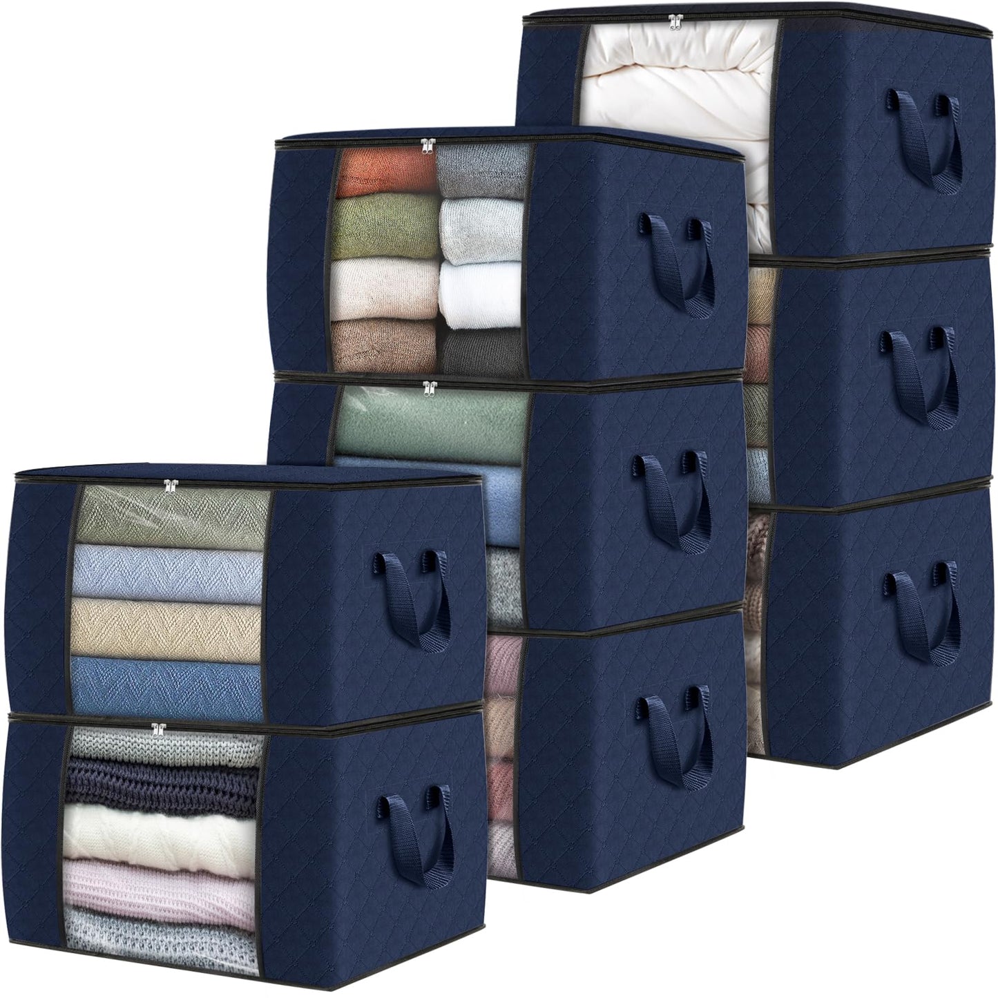 Foldable Clothes Storage Bags for Bedroom Organization