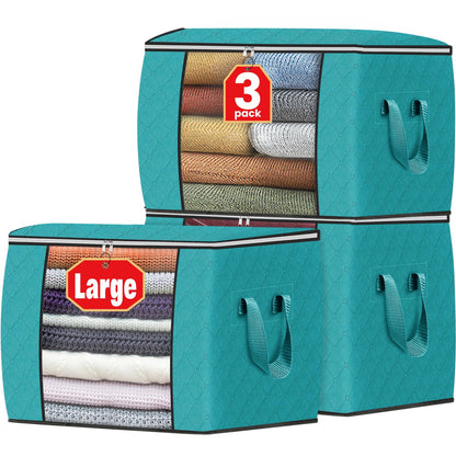 Foldable Clothes Storage Bags for Bedroom Organization