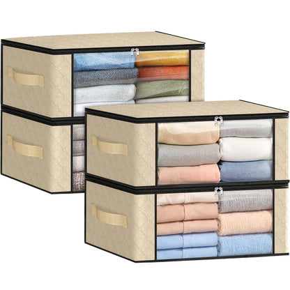 Foldable Clothes Storage Bags for Bedroom Organization