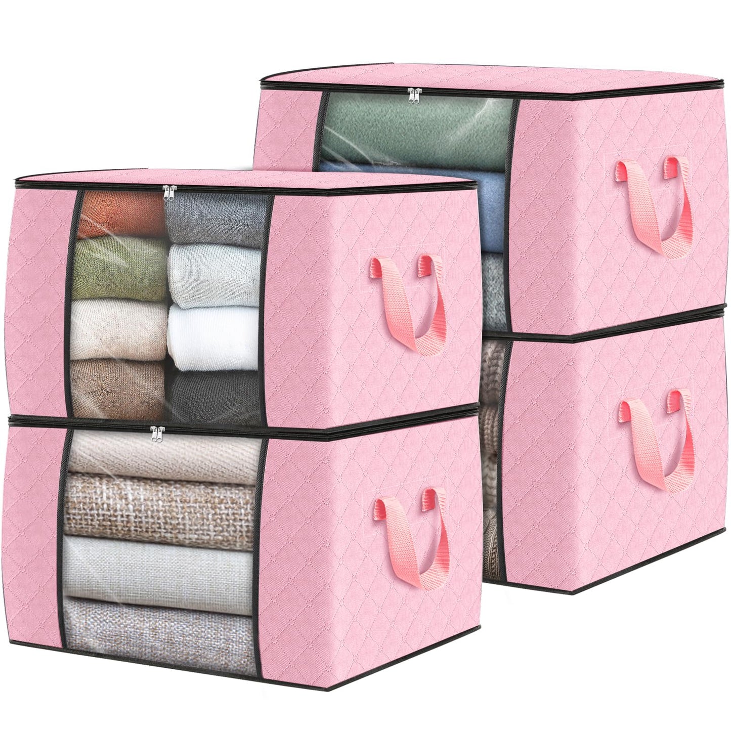 Foldable Clothes Storage Bags for Bedroom Organization