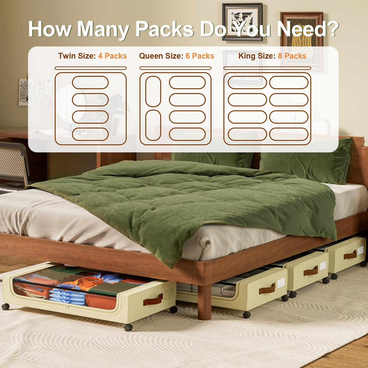 GoMaihe under bed storage