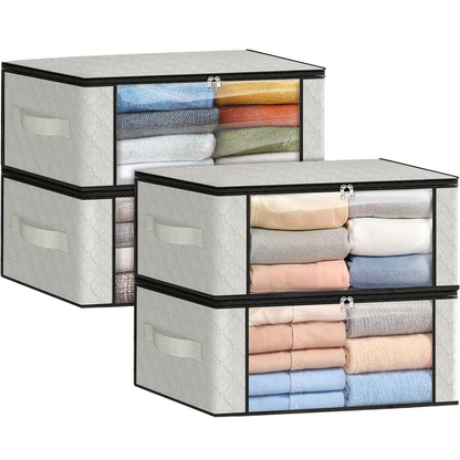 Foldable Clothes Storage Bags for Bedroom Organization