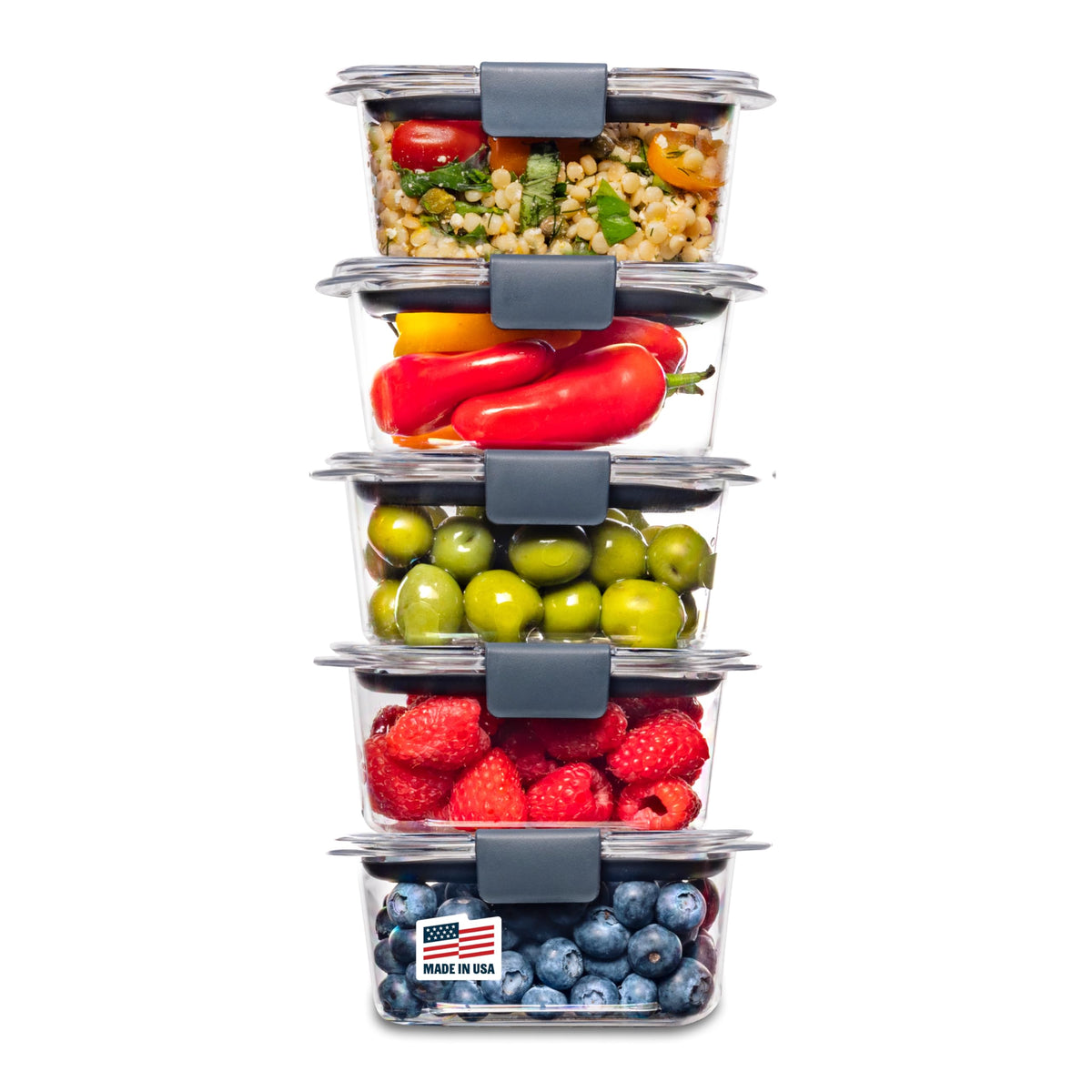 2 Compartment Food Storage Containers, Meal Prep Boxes