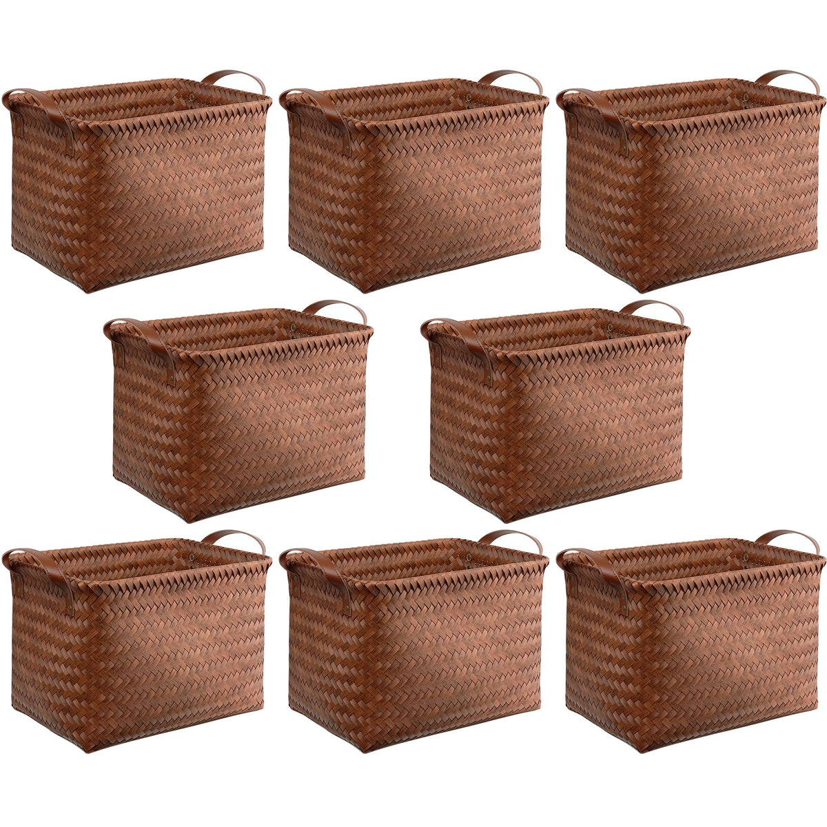Handwoven Laundry Basket, Large Wicker Storage Hamper
