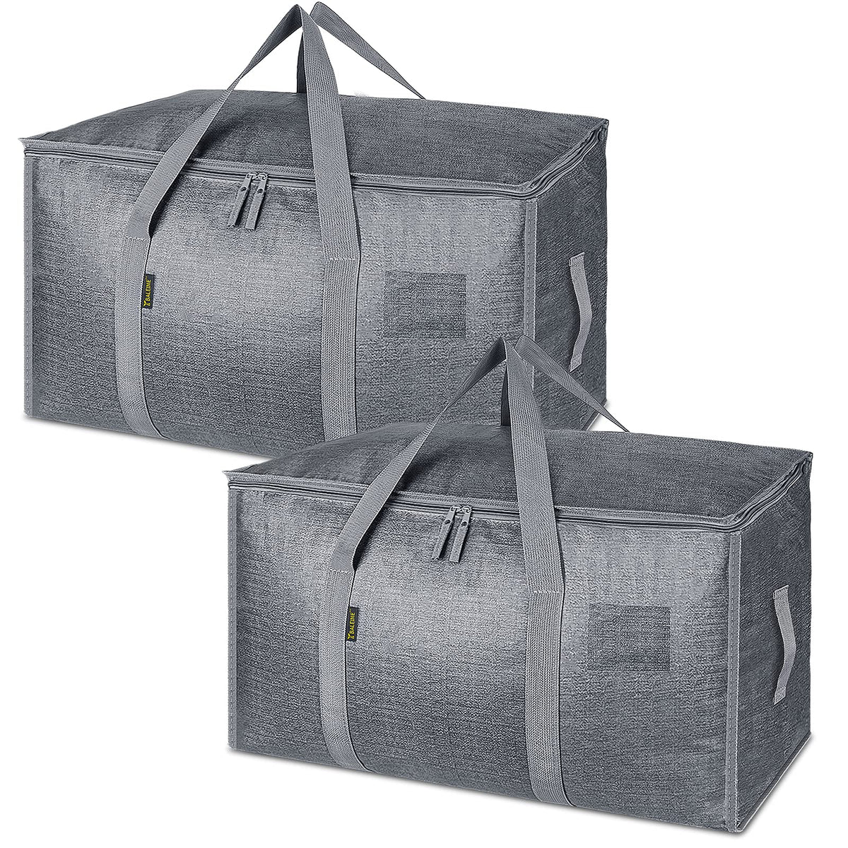 Clear Oversized Storage Bags with Reinforced Handles for Moving