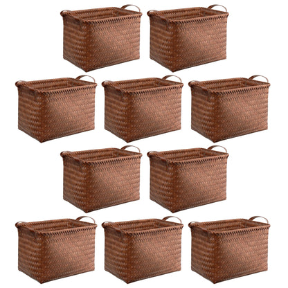 Handwoven Laundry Basket, Large Wicker Storage Hamper